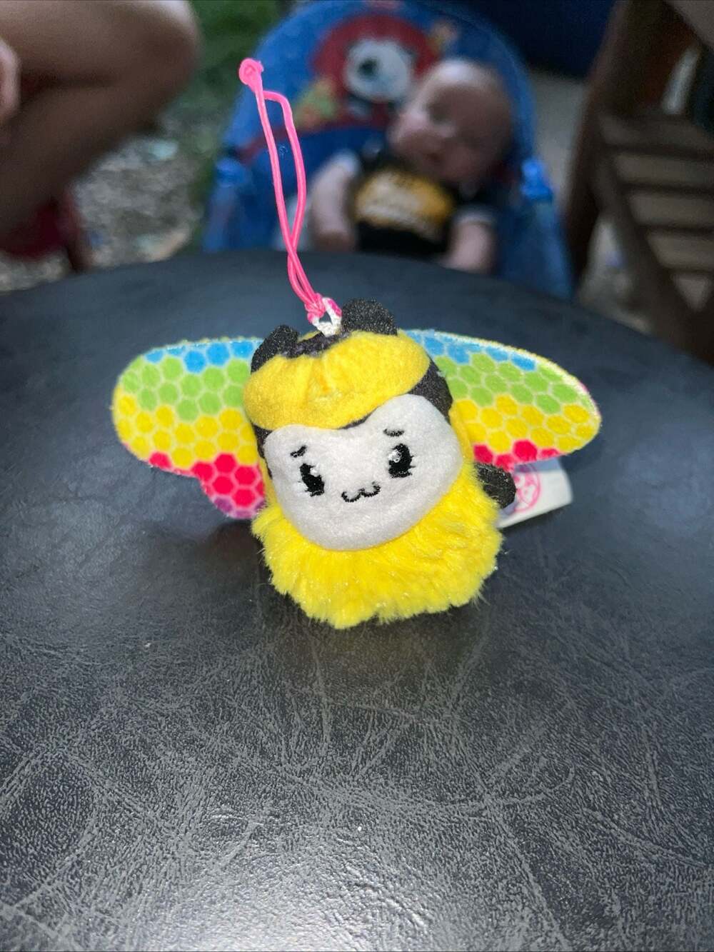 Pikmi Pops Surprise Plush Bumble Bee Clip-on Keychain